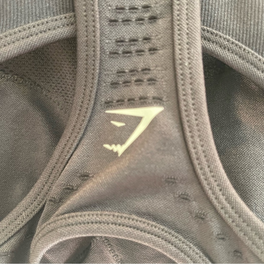 GymShark Sports Bra Women XS per Measurements No label Black - Picture 3 of 9